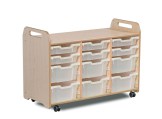 Kast B105 x D47 x H73 cm Esdoorn met 6 Laden H7,5 en 6 Laden H15 Tangara Groothandel Kinderopvang en kinderdagverblijf inrichting5